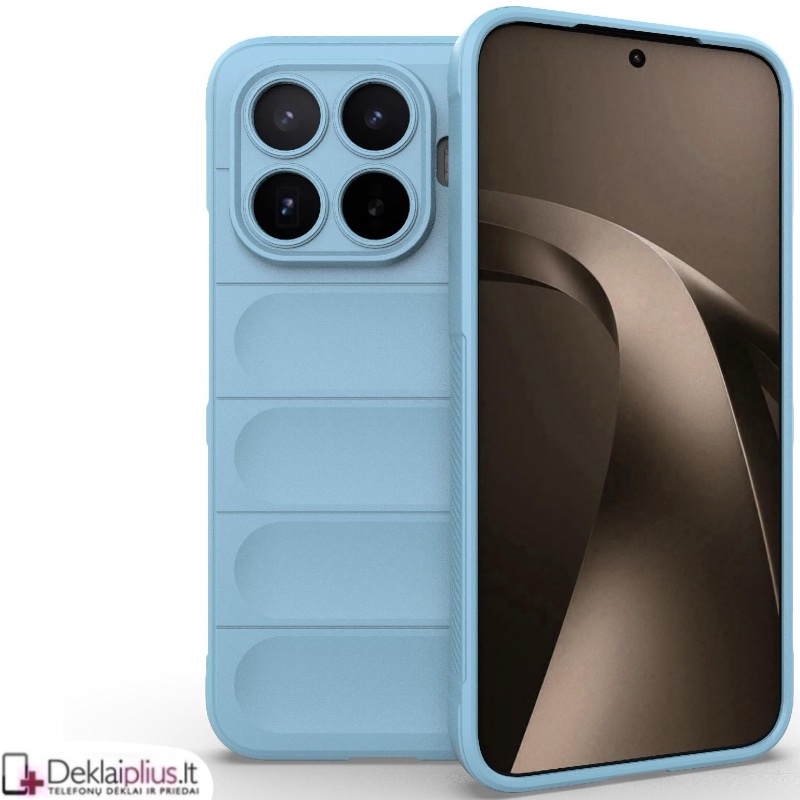 Magic Shield guminis dėklas - šviesiai mėlynas (Xiaomi 17T Pro) Magic Shield guminis dėklas - šviesiai mėlynas (Xiaomi 17T Pro)